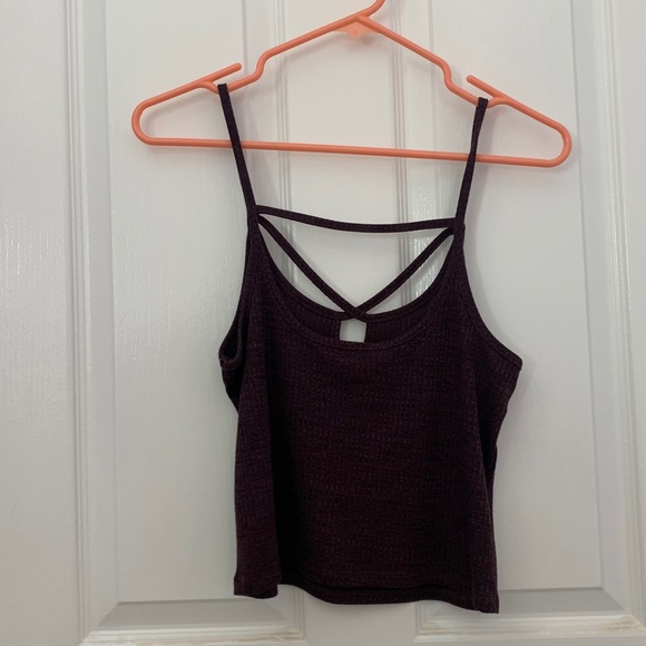 Cropped Ribbed Tank Top - Picture 2 of 2